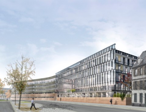 <strong>Department Council Annex in Upper Rhin, Strasbourg, France</strong><br />Year 2011